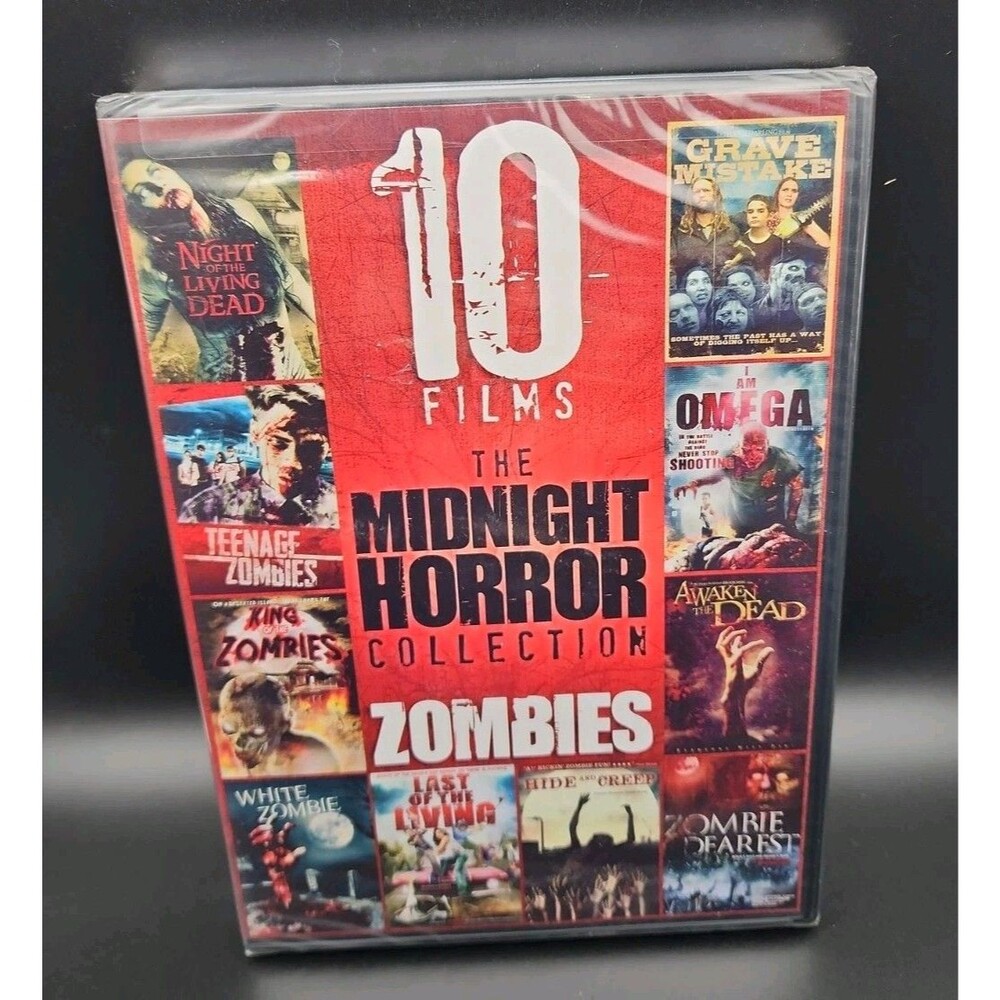 10-Film Midnight Horror Collection: Zombies (DVD)